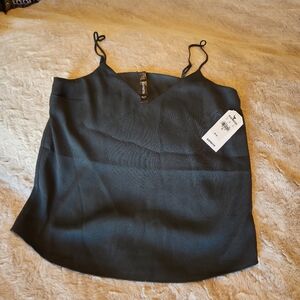 NWT Express Dark Green Reversible Shirt